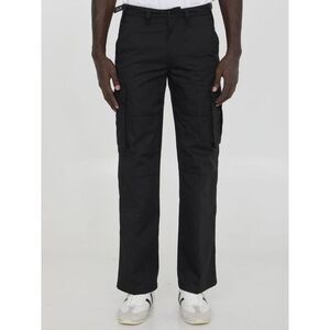 CELINE Cargo Pants with Signature Pockets Men BLACK